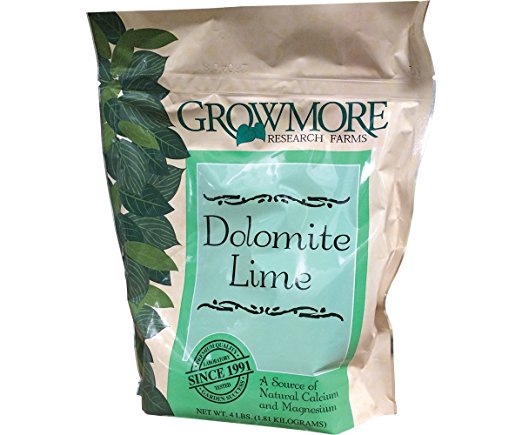Grow More 14120 Organic Dolomite Lime, 4-Pound