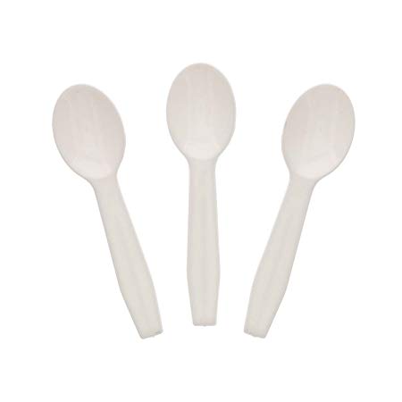 Royal Taster Spoon White Plastic, Package of 3000