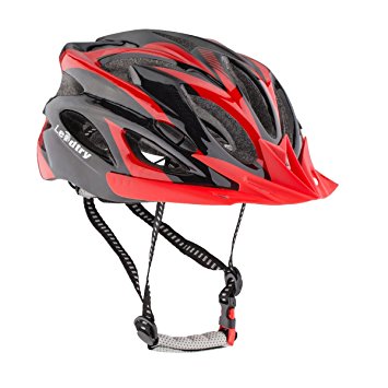 Leadtry HM-3 Bike Helmet Ultralight Integrally Molded EPS Bicycle Helmet Safety Helmet Specialized for Road/ Mountain Terrain Bicycle with Comfortable Removable Washable Antibacterial Pads