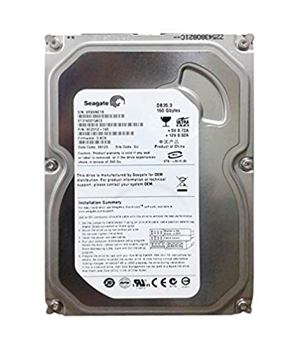 Seagate 160GB SATA Hard Disk Drive