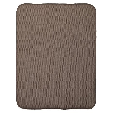 InterDesign iDry Kitchen Mat, 24 x 18 - Extra Large, Mocha/Ivory