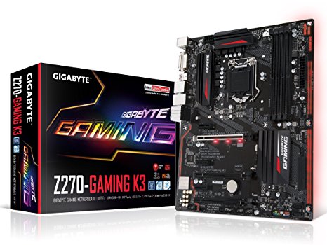 GIGABYTE GA-Z270-Gaming K3 LGA1151 Intel 2-Way Crossfire ATX DDR4 Motherboard