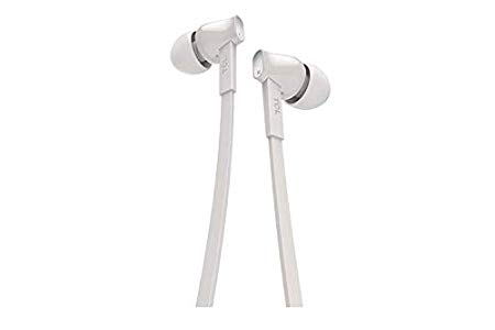TCL MTRO100 in-Ear Earbud Noise Isolating Wired Headphones with Built-in Mic – Ash White