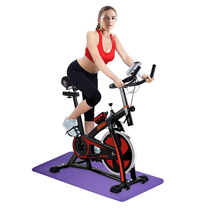 OneTwoFit Indoor Exercise Bike Cycling Spinning Bike Home Gym Cardio Training Workout OT018R