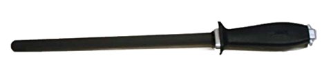 Mac Knife Ceramic Honing Rod, 10-1/2-Inch, Black