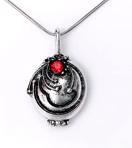 Elena's Vervain Pendant Anti-Vampire Silver Plated Necklace