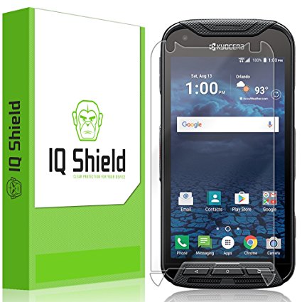 Kyocera Duraforce Pro Screen Protector, IQ Shield LiQuidSkin Full Coverage Screen Protector for Kyocera Duraforce Pro HD Clear Anti-Bubble Film