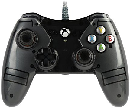 Xbox One Official Licensed Liquid Metal Wired Controller, Black