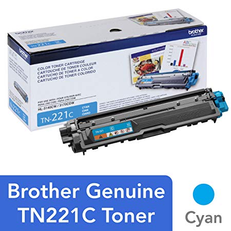 Brother TN221C Toner Cartridge (Cyan)