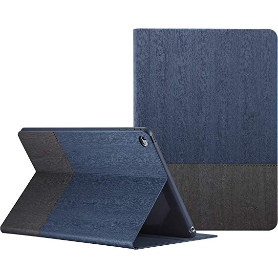 ESR iPad Mini 4 Case, Simplicity Series Premium Folio Case, Book Cover Design, Multi-Angle Viewing Stand, Smart Cover with Auto Sleep/Wake Function for Apple iPad Mini 4 (Knight)