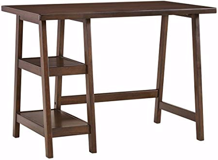 Ashley Furniture Signature Design - Home Office Small Desk - Medium Brown