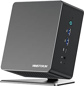 MINISFORUM UM780 XTX Mini PC AMD Ryzen 7 7840HS(8C/16T, up to 5.1GHz) 32GB DDR5 512GB PCIe4.0 SSD Micro PC, 2xUSB4,1xHDMI,1xDP Outputs,1xOCulink Port, 2x2.5G RJ45, 4xUSB3.2 RGB Backlight Mini Tower PC