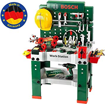 Theo Klein 8485 Bosch Workbench No. 1, Toy, Multi-Colored