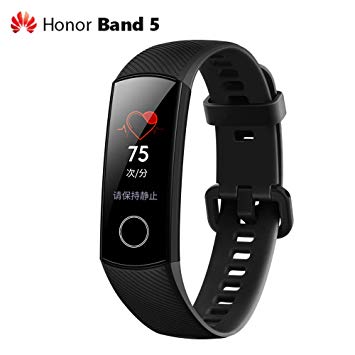 Huawei Honor Band 5 Smart Wristband 0.95'' Color AMOLED Screen Blood Oxygen Fitness Tracker 50M Waterproof Bracelet Pedometer Swim Stroke Monitor Heart Rate Sleep Nap Bluetooth Smart Watch iOS Android
