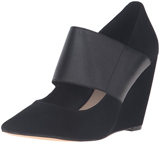 Nine West Women's Vondra Suede Wedge Pump