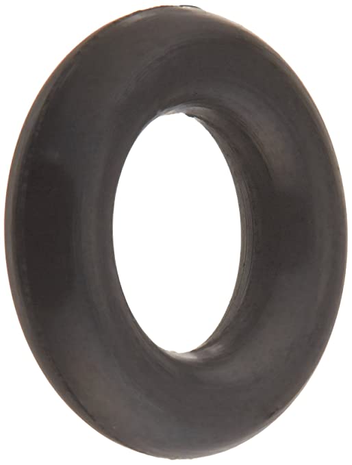 M1.5x3 Viton O-Ring, 75A Durometer, Round, Black, Viton, 3 mm ID, 6 mm OD, 1.5 mm Width (Pack of 10)