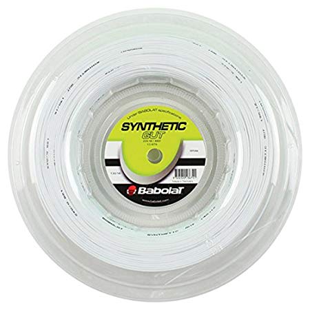 Babolat Synthetic Gut Tennis String 200m Reel White
