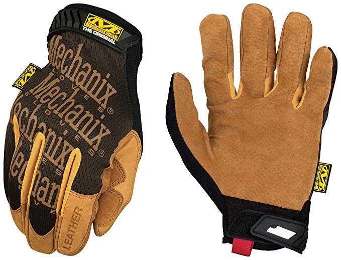 Mechanix Wear - Leather Original Gloves (Medium, Brown/Black)