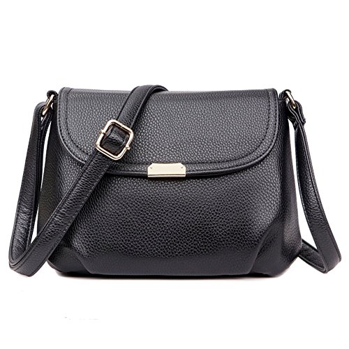 Small Soft Leather Daily Crossbody Bag Handbag Sling Shoulder Bags Purses ,Cell Phone Bags for Women