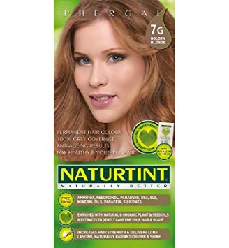 Naturtint Hair Color Permanent, 7G Golden Blonde, 5.28 Ounce