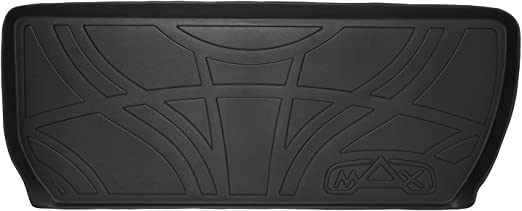 MAXLINER All Weather Cargo Liner Floor Mat Behind 3rd Row Black for 2008-2017 Traverse/Enclave