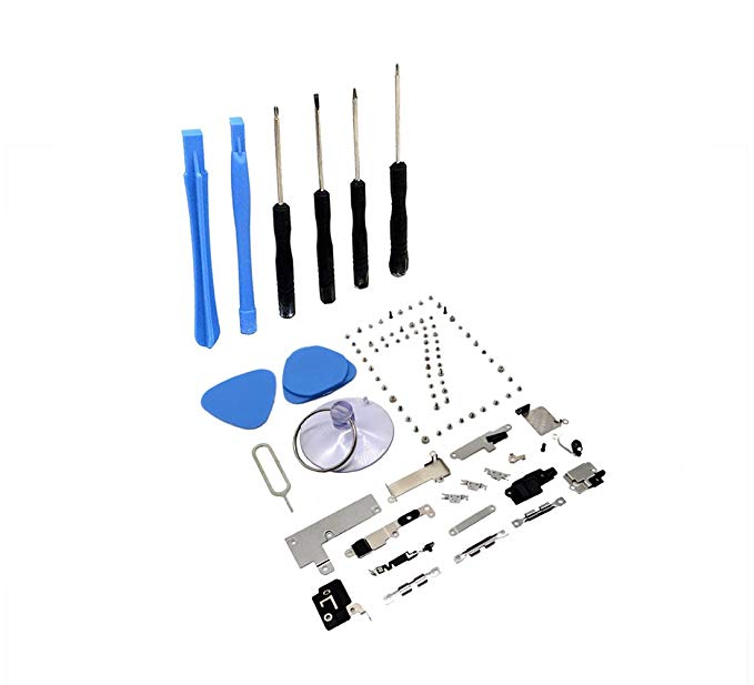 Internal Bracket Replacement Parts for iPhone 7,Inlcuding Complete Full Screw Set and Reapir Tool Kit for iPhone 7