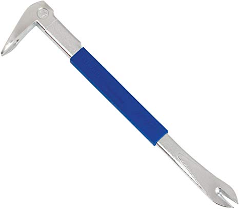 Estwing Pro Claw Nail Puller - 11" Pry Bar with Forged Steel Construction & No-Slip Cushion Grip - PC280G