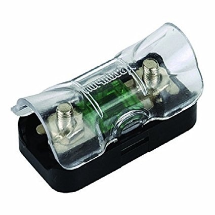 Xscorpion AMA48P Platinum Mini ANL Inline Fuse Holder with 4/8 Gauge Inputs and Outputs