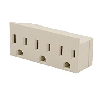 Leviton 007-00697-00W WHT GRND TRIPLE TAP 1 Pack White