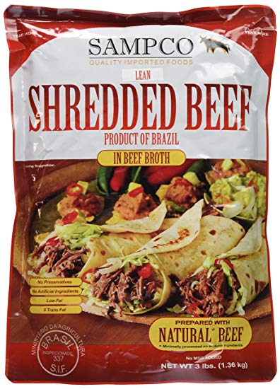Shredded Beef 3lb.