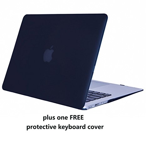 MacBook Air 11 Case Cover – Treasure21 Premium Nonslip Soft-touch, Snap on, Smart Protection Case Shell for Apple MacBook Air 11 inch(Black)