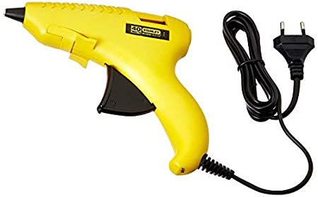 STANLEY 69GR20B Plastic Gluepro Trigger Feed Hot Melt Glue Gun with STANLEY 1-GS20DT 11.3mm Dual Temperate Glue Sticks (Pack of 24)