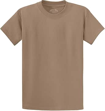 Joe's USA Mens Heavyweight 6.1-ounce, 100% cotton T-Shirts in Regular, Big and Tall Sizes