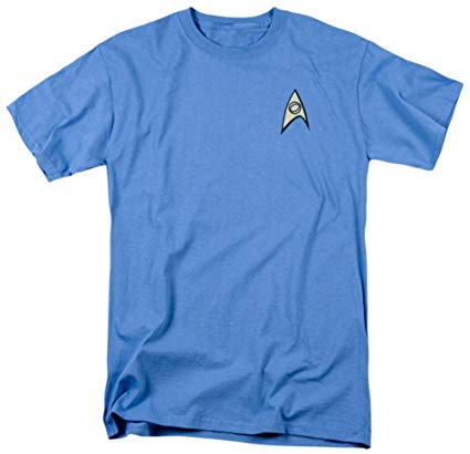 Star Trek - Science Blue Uniform T-Shirt
