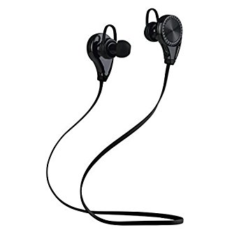 Intcrown S960 Wireless Bluetooth Sports Headphones with Microphone with Noise Cancelling (Black)