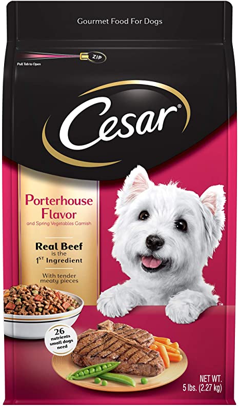 Cesar Small Breed Dry Dog Food, All Flavors