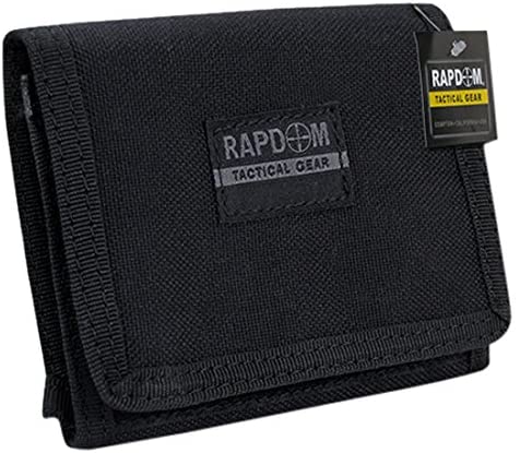 Rapdom Tactical Wallet, Black