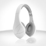 Velodyne vFree Bluetooth Wireless Stereo Headphone with Built-in Mic For Apple iPhone iPad and Android Devices Gloss White