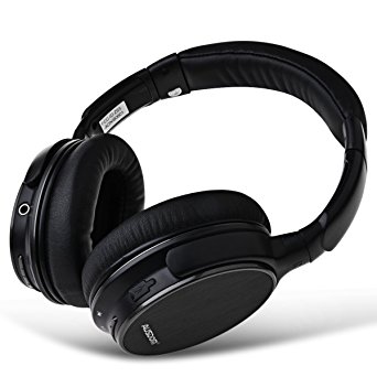 AUSDOM M06 Over-ear Stereo Bluetooth Wireless Headphones with Microphone for Music Streaming and Hands-free Calling