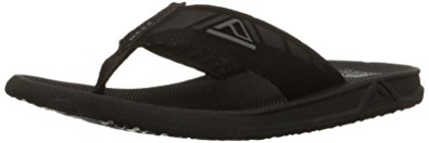 Reef Mens Sandals Phantom | Athletic Flip Flops for Men with Contoured Footbed | Waterproof