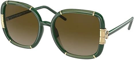 Tory Burch TY9071U Square Sunglasses for Women   BUNDLE With Designer iWear Eyewear Kit