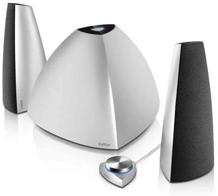 Edifier Prisma 2.1 Bluetooth Audio Speakers System - Silver