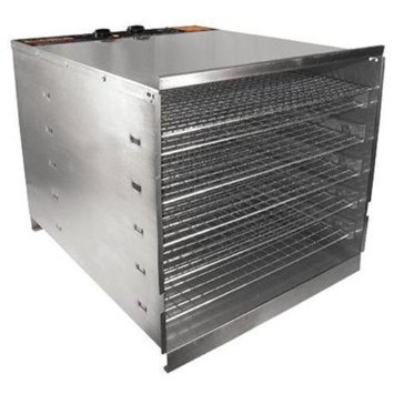 Weston 74-1001-W PRO-1000 Stainless Steel Food Dehydrator (10 Trays)