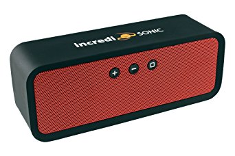 IncrediSonic Sound Block SB-100 Portable Wireless Bluetooth Speaker with Built in Speakerphone 8 hour Rechargeable Battery