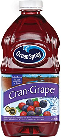 Ocean Spray Cran-Grape Juice, 64 Fl Oz