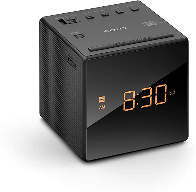 Sony ICFC1 Alarm Clock Radio, Black