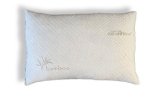 Slim Sleeper Shredded Memory Foam Pillow With Kool-Flow8482 Micro-Vented Bamboo Cover - Made in the USA by Xtreme Comforts - Hypoallergenic and Dust Mite Resistant Queen