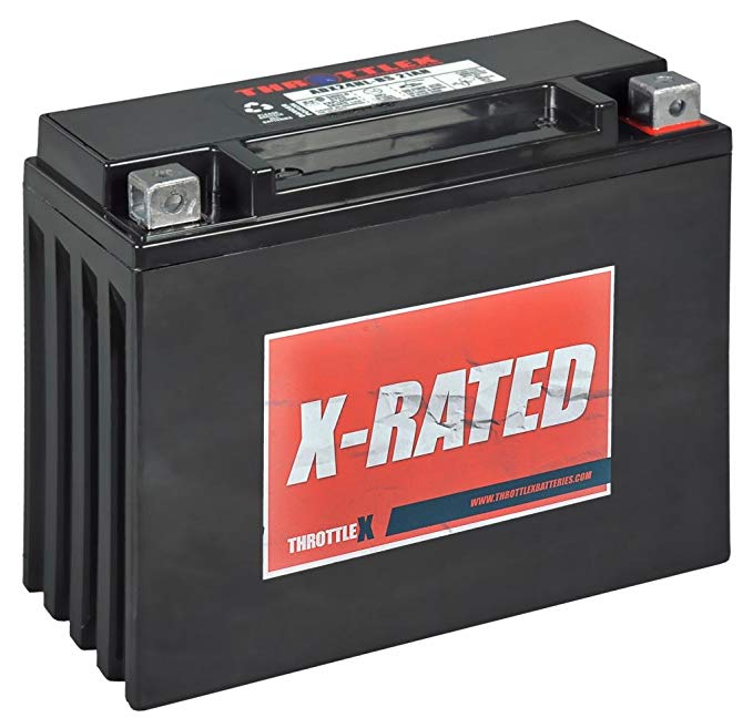 ThrottleX Batteries - ADX24HL-BS - AGM Replacement Power Sport Battery