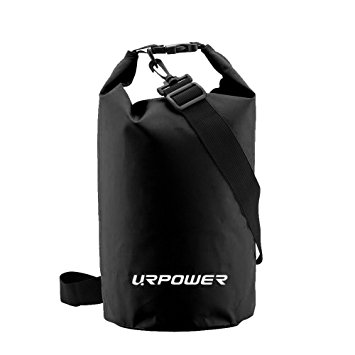 Dry Bag,URPOWER Waterproof Bag for Outdoor Activities - for Boating, Kayaking, Hiking, Rafting, Snowboarding, Camping, Fishing - Dry Compression Sack with Roll Top Closure System and Shoulder Strap
