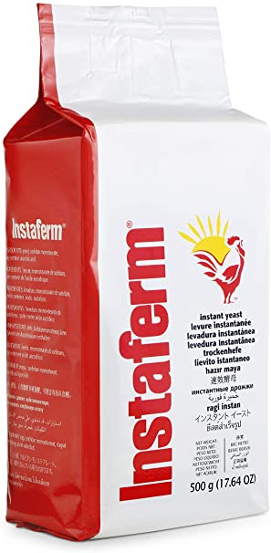 Lallemand Dry Baker's Yeast - 500 Gramm Instant Dry Yeast in Professional Baker's Quality